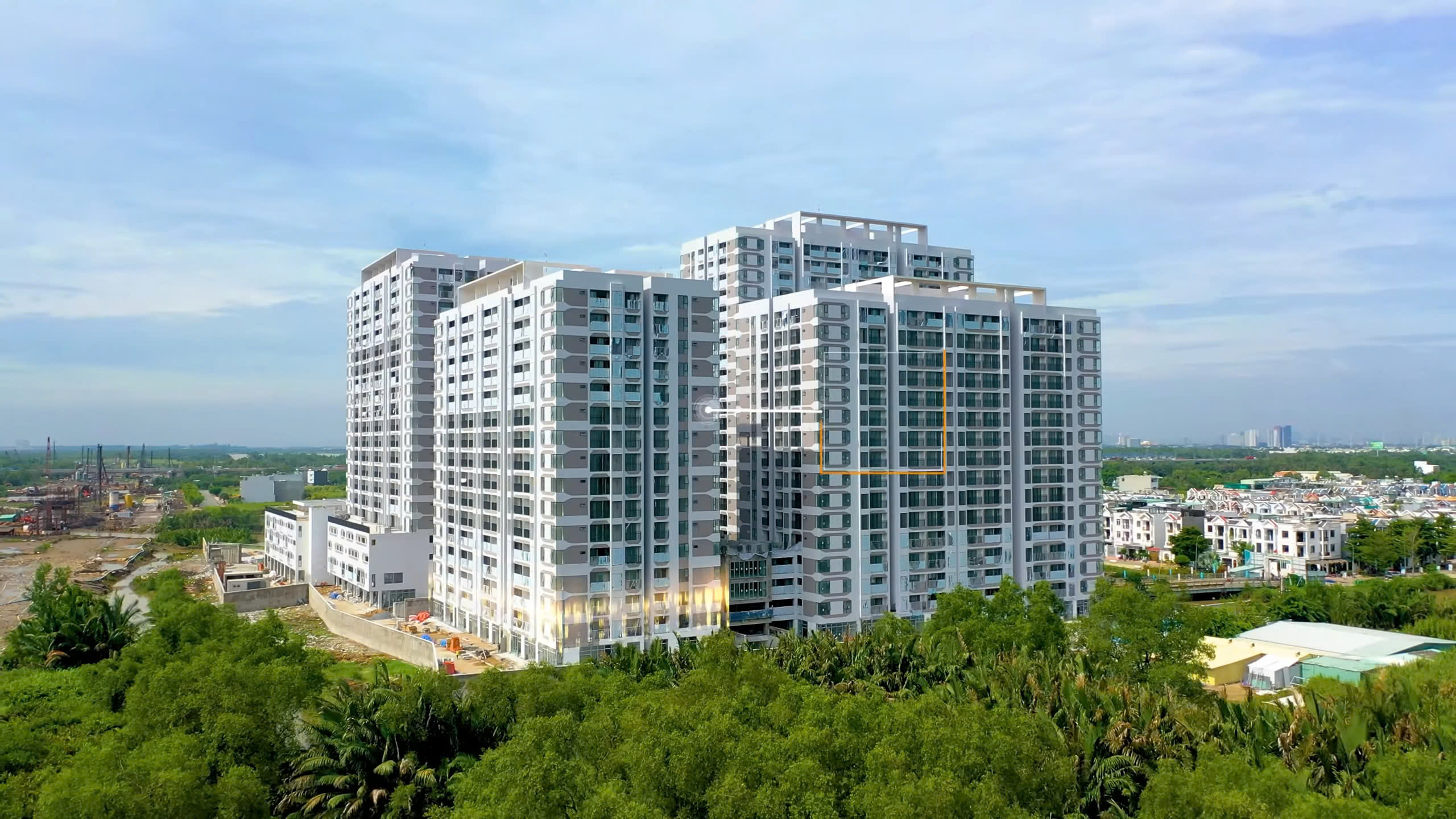 Toàn cảnh các tòa tháp MT Eastmark City