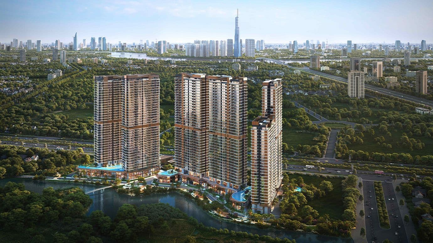 Phối cảnh khuôn viên Eaton Park