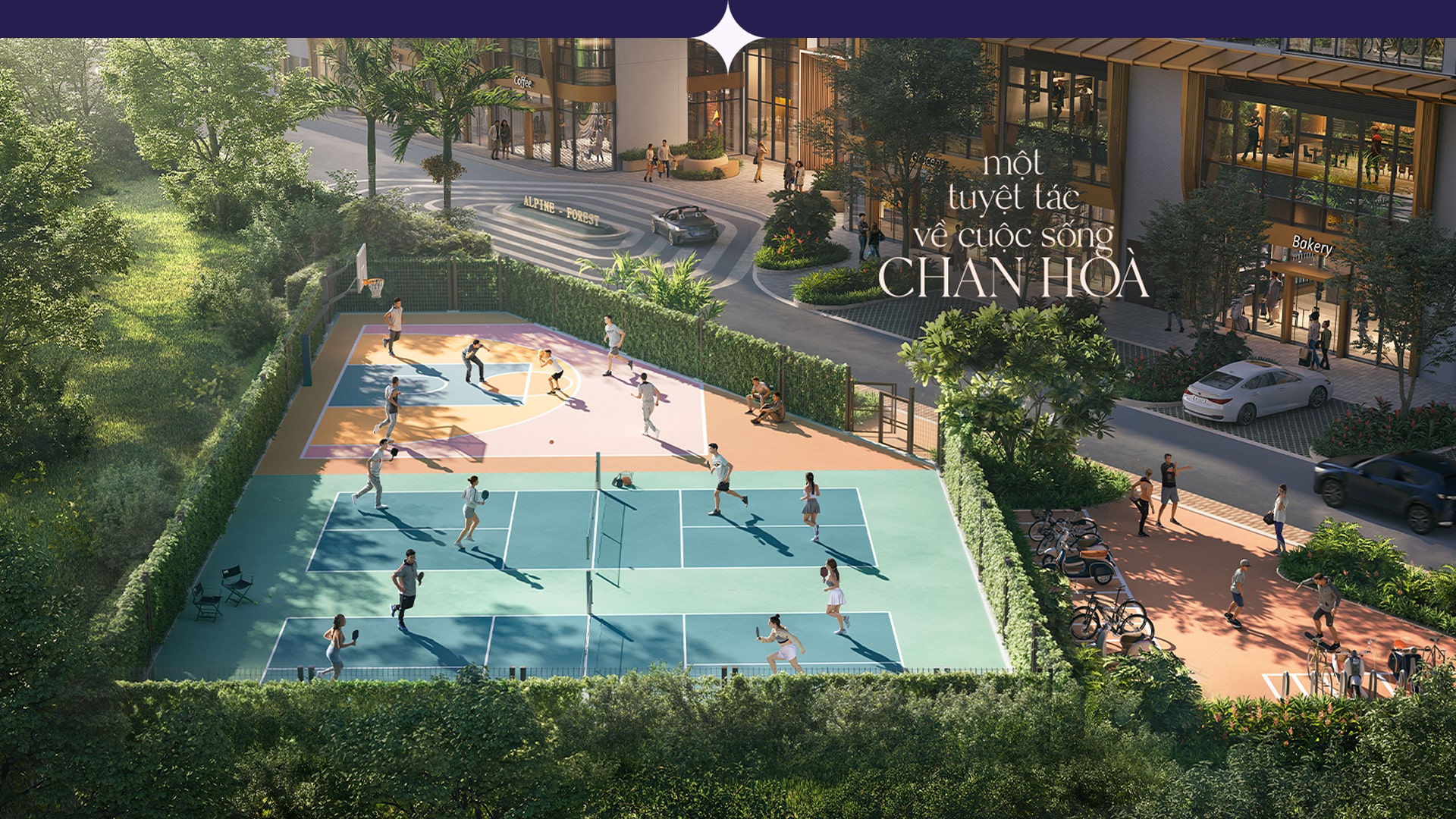 Tiện ích Eaton Park tổng thể