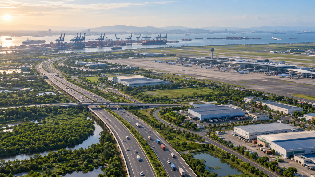 Cao tốc kết nối sân bay Long Thành, cảng biển và khu logistics